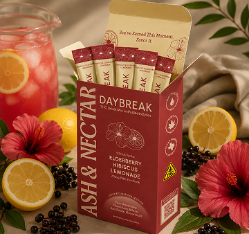 Elderberry Lemonade THC Drink Mix